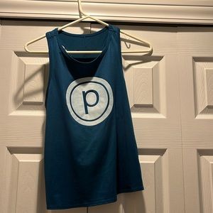 Pure barre tank- teal